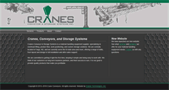 Desktop Screenshot of cranescss.com